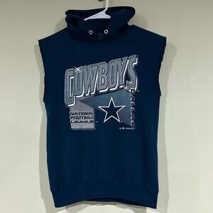 Vintage 1992 Dallas Cowboys Cutoff Hoodie